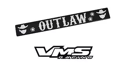 1 Vms Aluminum Outlaw Biker Motorcycle Club Bar Rank Emblem Badge B • $20.18