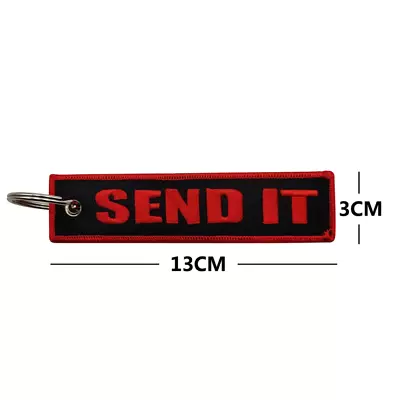 SEND IT Keychain Luggage Tag Military Morale Tactical FREE USA SHIPPING SHIPS FR • $9.99