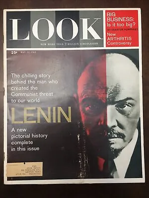 LOOK Magazine May 22 1962 Lenin A New Pictorial History Complete • $3.99