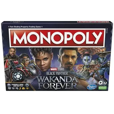 Hasbro Gaming Monopoly: Marvel Studios' Black Panther: Wakanda Forever Edition B • £13.98