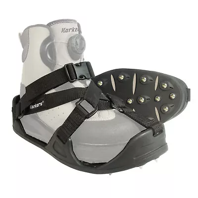 Korkers RockTrax Plus Fly Fishing Cleated Overshoes With 52 Carbide Spikes • $89.99