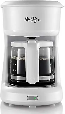 Mr. Coffee 5-Cup Mini Brew Switch Coffee Maker White 2134286 • $66.91