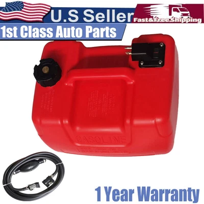 $69.88 • Buy 3.2 Gallon 12L Portable Marine Tank External Fuel Tank Outboard Boat Motor Gas