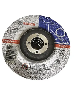 *LOWEST PRICE* BOSCH METAL GRINDING DISCS 125mm X 6mm X 22.23mm - 2 608 600 223 • £3.68