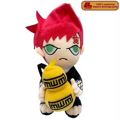 Anime Ninja Shippuden Gaara Cute Plush Doll Soft Toy Gift • $15.99