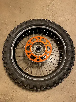 2017 Ktm 450 Sxf 450sxf 19  19x2.15 Rear Wheel Rim 110/90-19 Geomax Mx53 Tire • $375