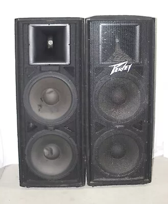 2- Peavey PV215 Stage Speakers- 2x 15  Subs • $550