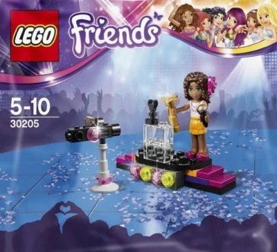 $26.99 • Buy Lego Friends Pop Star Andrea  #30205  PolyBag LOT Of 7 SEALED Party Favors