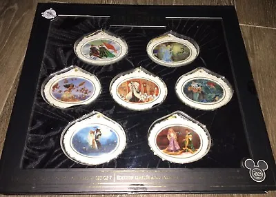 New D23 Expo Disney Designer Collection Ornament Set LE 300 Ariel Moana Rapunzel • $135