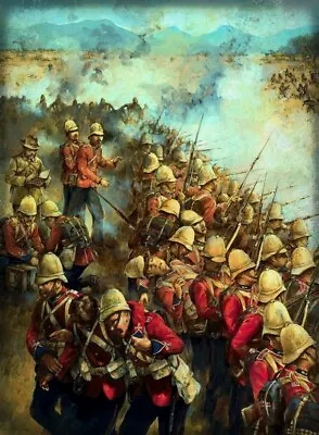 Anglo Zulu War High Quality Digital Print Battle Of Ulundi 1879 • £11.50