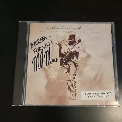 MONROE MICHAEL: AS FAR AS I CAN SEE [CD] *Autographed* • $16.22