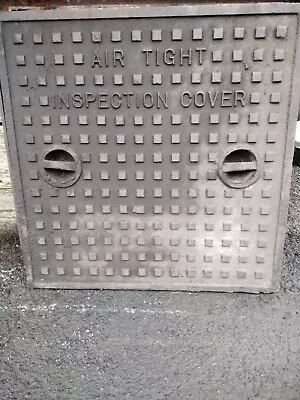 £59 • Buy Cast Iron Manhole Inspection Drain Cover And Frame  660mm X 510mm
