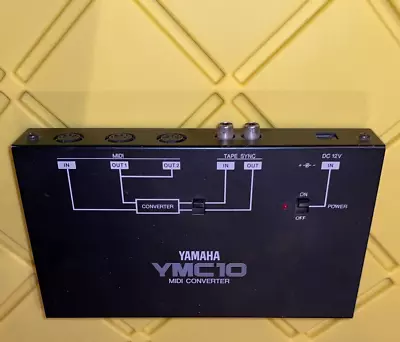 Yamaha YMC-10 Tape Sync Box Midi Converter • $25