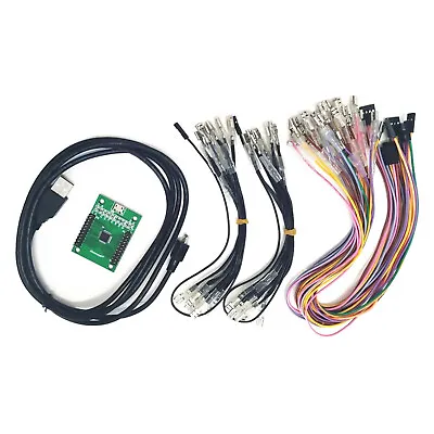 Arcade Encoder To USB Controller 187 Wiring 2 Players DIY Kit For PI Mame PC PS3 • $22.97