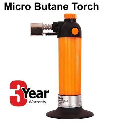 £8.70 • Buy Micro Blow Torch Gas Butane Kitchen Cooking Browning Lighter Chef Diy Soldering