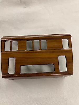 300E W124 1987-1995 500E 400E 320 E Zebrano Wood Dash Climate Control Trim. • $80