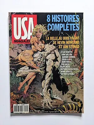 USA Magazine #59 1992 French Bill Stout Richard Corben Ralph Reese John Bolton • $15