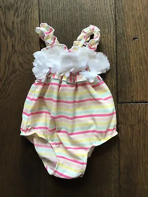 £2 • Buy Monsoon Swimming Costume, Age 0-3 Months.