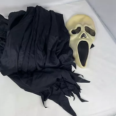 Vintage Original Scream Mask And Hooded Robe Costume Adult • $54.99