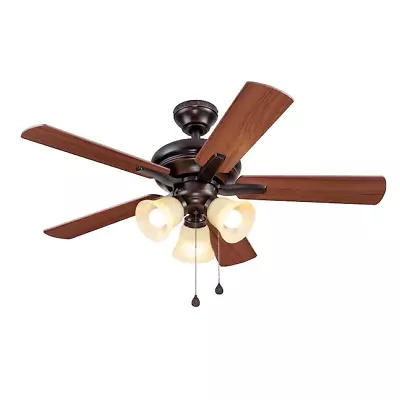 Harbor Breeze Indoor 42  Mounted Ceiling Fan (Bronze) • $89.50