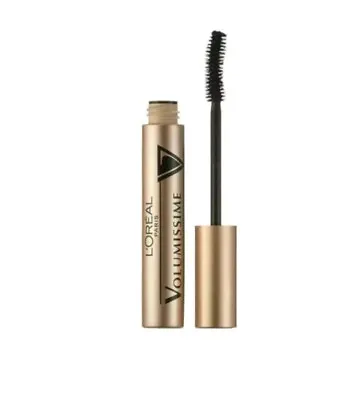 L'OREAL PARIS VOLUMINOUS MASCARA 7ML BLACK SEALED No Clumps  • £5.50