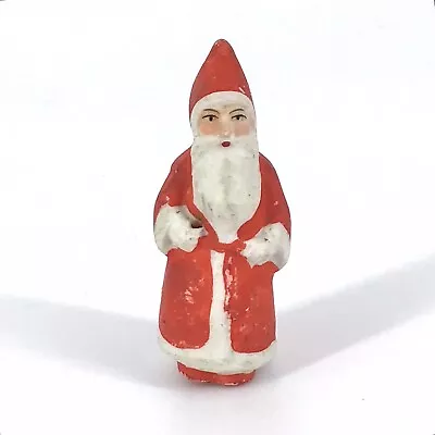 Vintage Miniature German Santa Claus Figurine Snow Baby Bisque 2 3/8” • $99.99