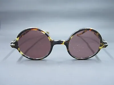 Beautiful Antique 1920’s Willson Hand Carved Frame Purple Lens Sunglasses • $99