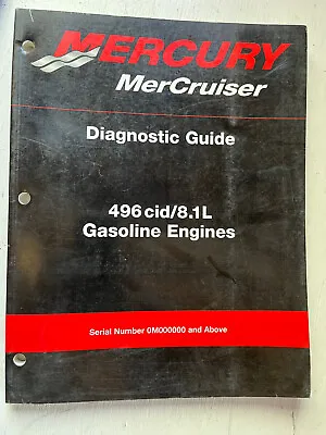 Mercury 90-863757-1 Service Manual #33 PCM 555 Diagnostics S/N 0M000000 Bn1 • $12.99