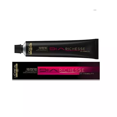 Loreal Professionnel Dia Richesse Semi-Permanent 50ml Tube. FreeP&P In The UK. • £4.95