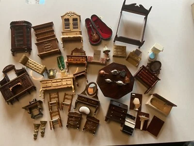 £5 • Buy Vintage Dolls House Furniture Accessories Job Lot Bundle CW