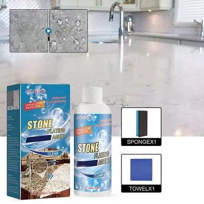 100ml Stone Stain Remover  Kitchen Oil Stain Cleaner Marble Cleaner And Polish • £5.52
