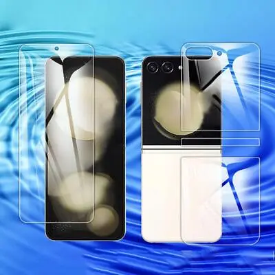 For Samsung Galaxy Z Flip5 4 3 5G Soft Hydrogel Screen Protector/Glass Film T1K1 • $2.96