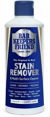 £6.49 • Buy Bar Keepers Friend Stain Remover & Multi-Surface Cleaner Household Cleaner 250g