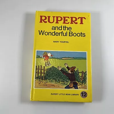 Rupert And The Wonderful Boots - Tourtel (Rupert Little Bear Library No.12 HB) • £5.50