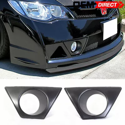 Fit 06-11 Honda Civic Mugen RR Style Fog Light Cover Retainers Rr Kit Only Usdm • $64.99