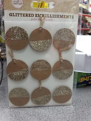  Glitter Embellishments ( Craft Corner ) • £2.99