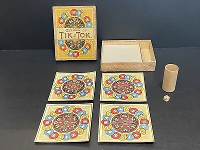 Rare Antique McLoughlin Bros 1892 Game Of Tik-Tok • $138.88