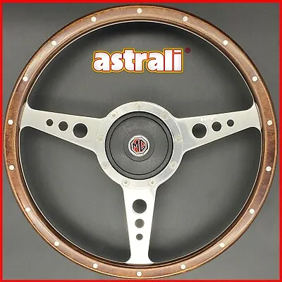 MGB GT And Midget Astrali Classic Wood Steering Wheel & Boss Kit  1970-1981 • $186.44