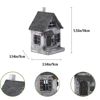 (f)Fairy House Decor Miniature Figurine For Home Garden Creates Vivid Pastoral • £16.54