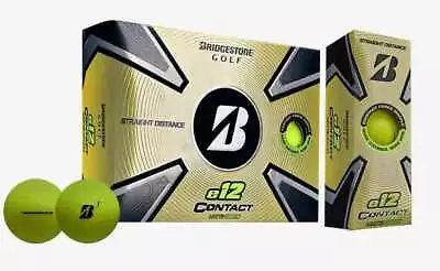 NEW Bridgestone 2023 E12 Contact Golf Balls - Green - Drummond Golf • $59.95