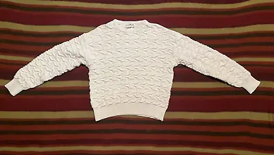 Rare Courreges Women's Vintage Knit White Size M/L Made In Italy • $69.99