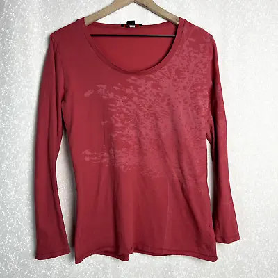 Miss Sixty M60 100% Organic Cotton Long Sleeve Womens L Scoop Neck • $19.99