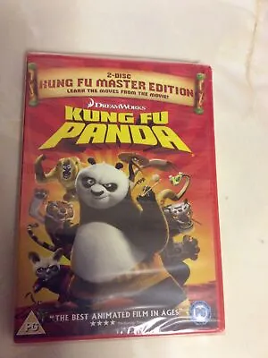 Kung Fu Panda DVD Master Edition 2 Discs Region 2 Brand New Sealed • £2.94