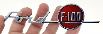 1955 Ford F-100 F100 Truck Emblem Badge Heavy Duty Steel Metal Magnet - 6  X 2  • $19.95