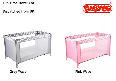 Travel Cot Playpen Crib  120x60 By Babyco  • £39.99