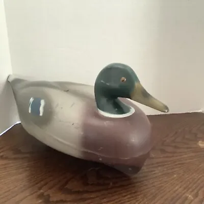 Old Vintage Duck Decoy Victor Animal Trap Company Water Fowl Mallard D-11 • $39.97