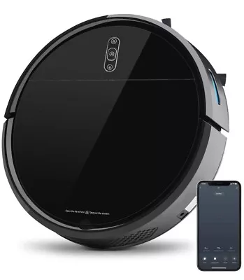 CLIPOP Robot Vacuum Cleaner With Mop Wi-Fi App Controls2-in-1 Self-Charging • £54.99