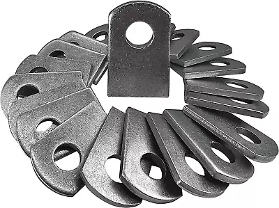 50 Pieces Welding Tabs - 1  W 1 .5  H  3/8  Hole 1/8  Thick - Weld Tabs • $19.99