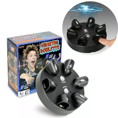 Cute Polygraph Shocking Shot Roulette Game Lie Detector Electric Shock Toys UK • £11.99