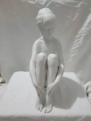 Kaiser -  Sitting Nude Woman  Porcelain Bisque Statue - #568 • $60